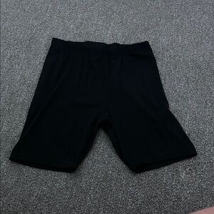 Classic Black Biker Shorts